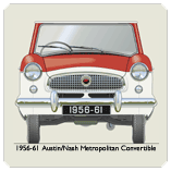 Austin/Nash Metropolitan Convertible 1956-61 Coaster 2